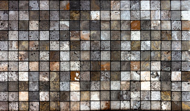 Stone Backsplash Installation detail